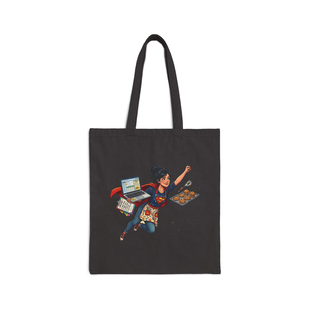 Stylish and Fun Cotton Canvas Tote Bag