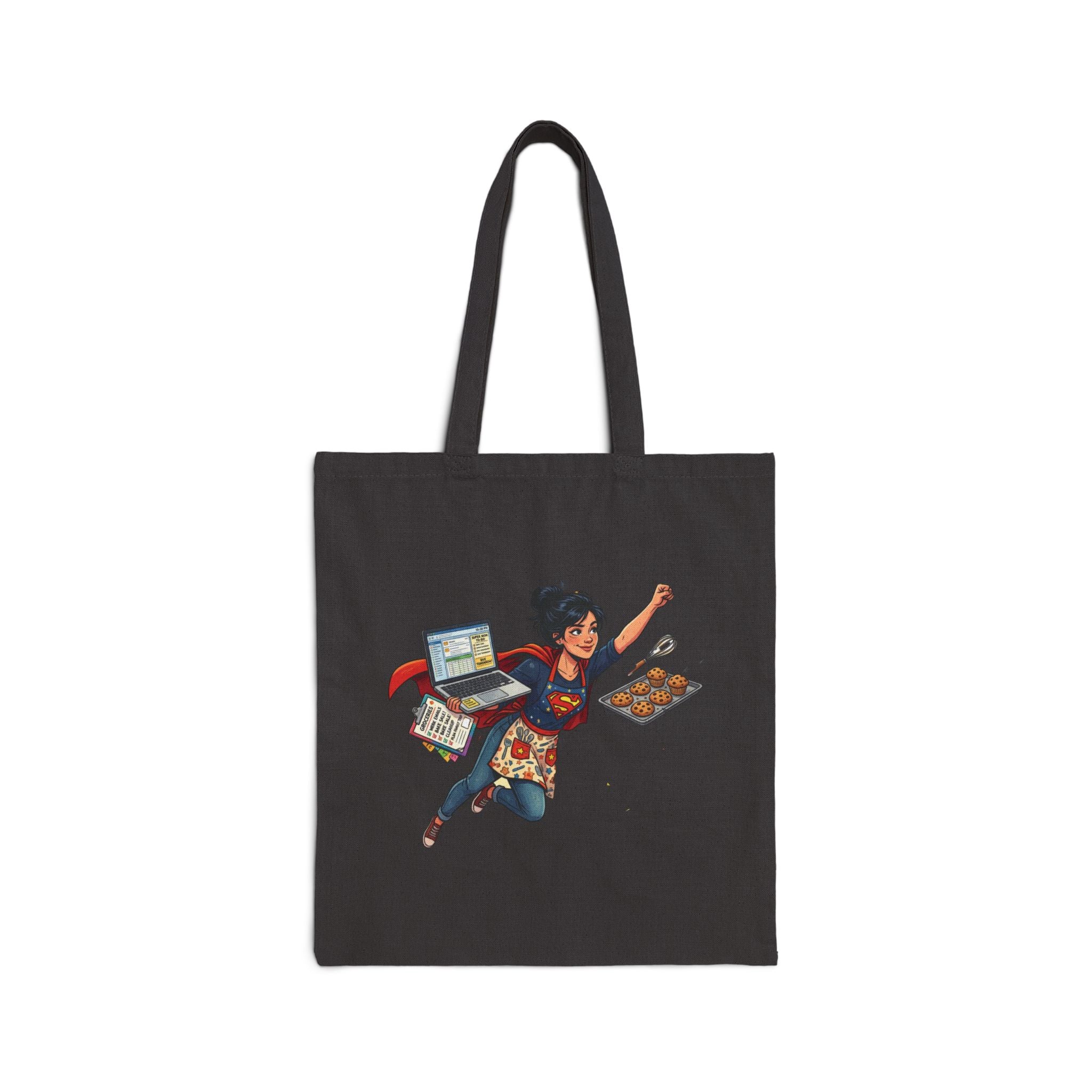 Stylish and Fun Cotton Canvas Tote Bag