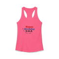 4th of July Women's Racerback Tank — Patriotic Independence Day Tank Top