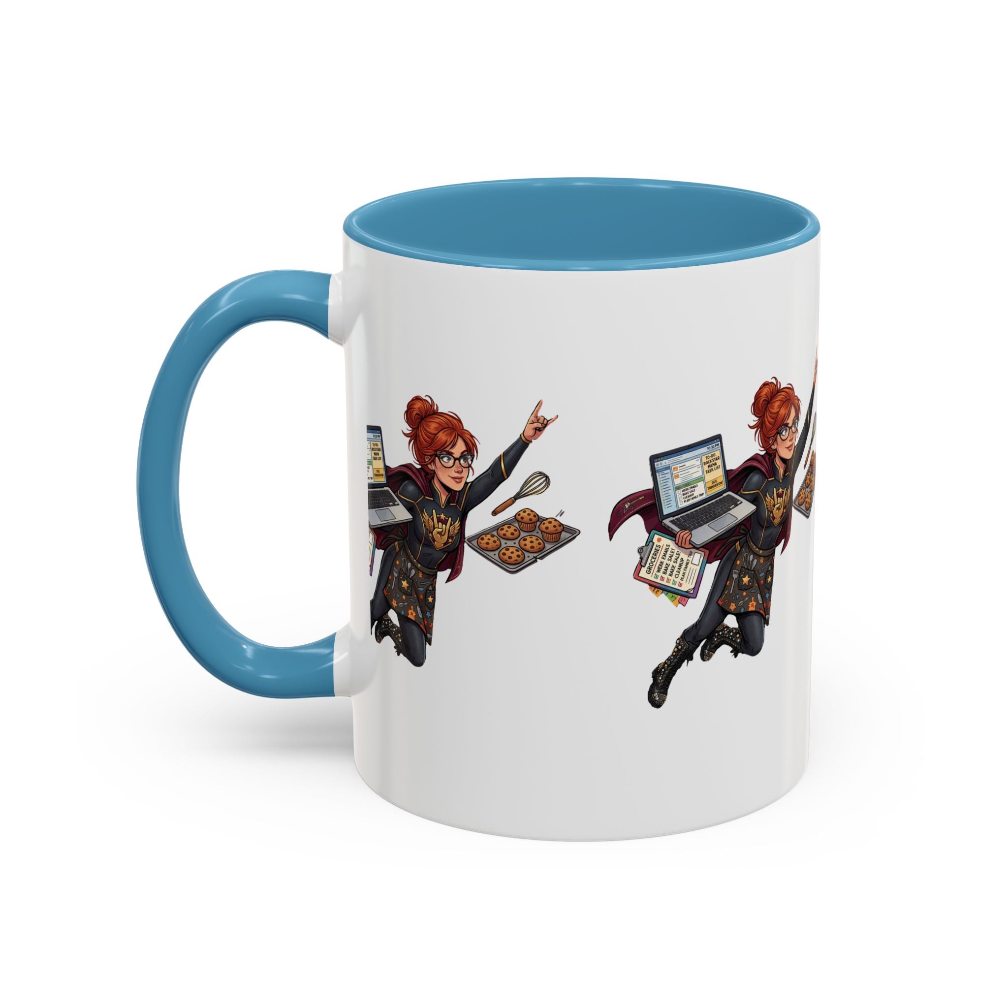Copy of Super Mom Coffee Mug — Accent 11/15oz