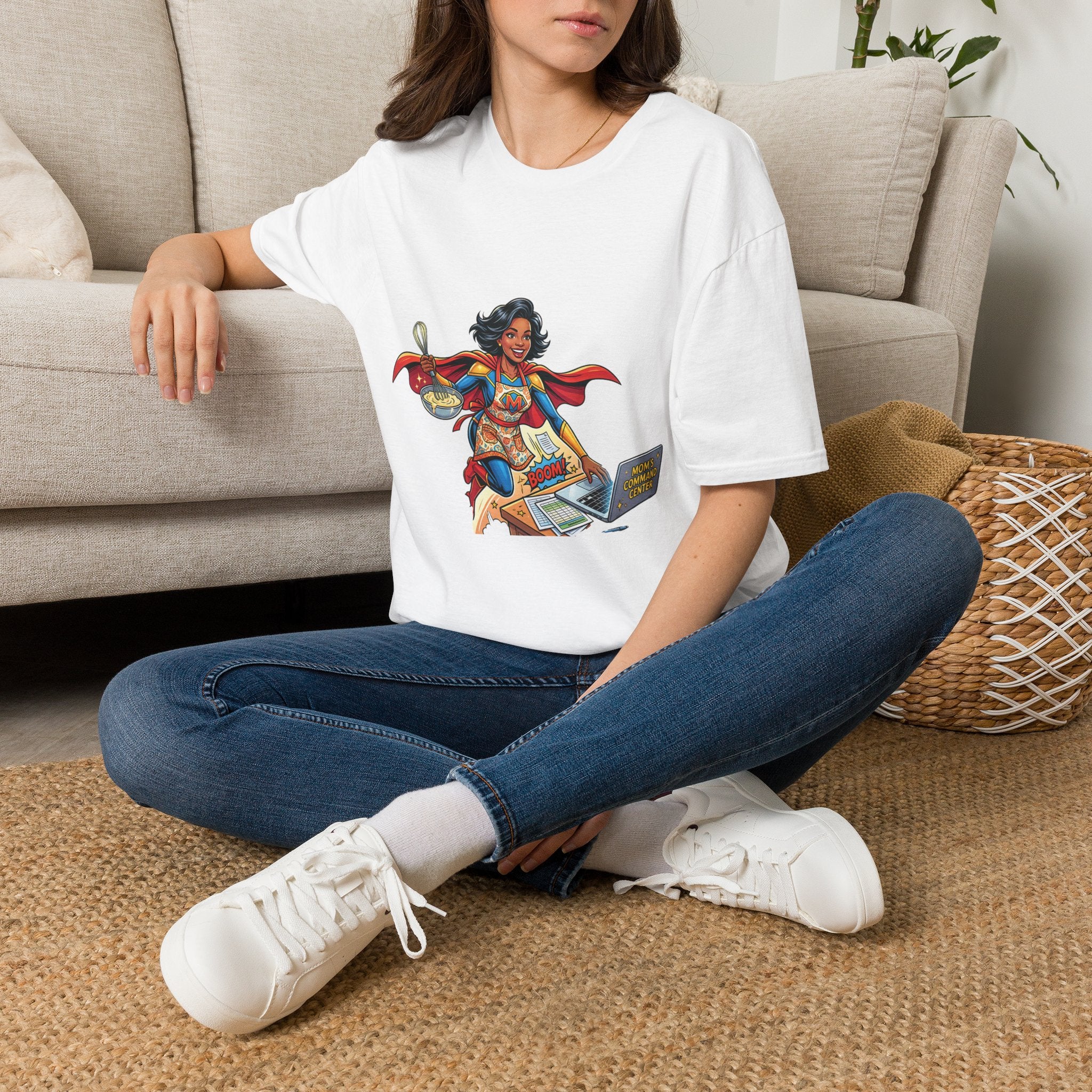 My Mom Superhero T-Shirt
