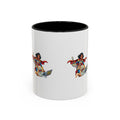 Supermom Coffee Mug — Mom Superhero Design, 'Boom!' Accent Mug (11/15oz)